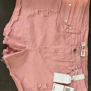 pink Gogo Jeans shorts